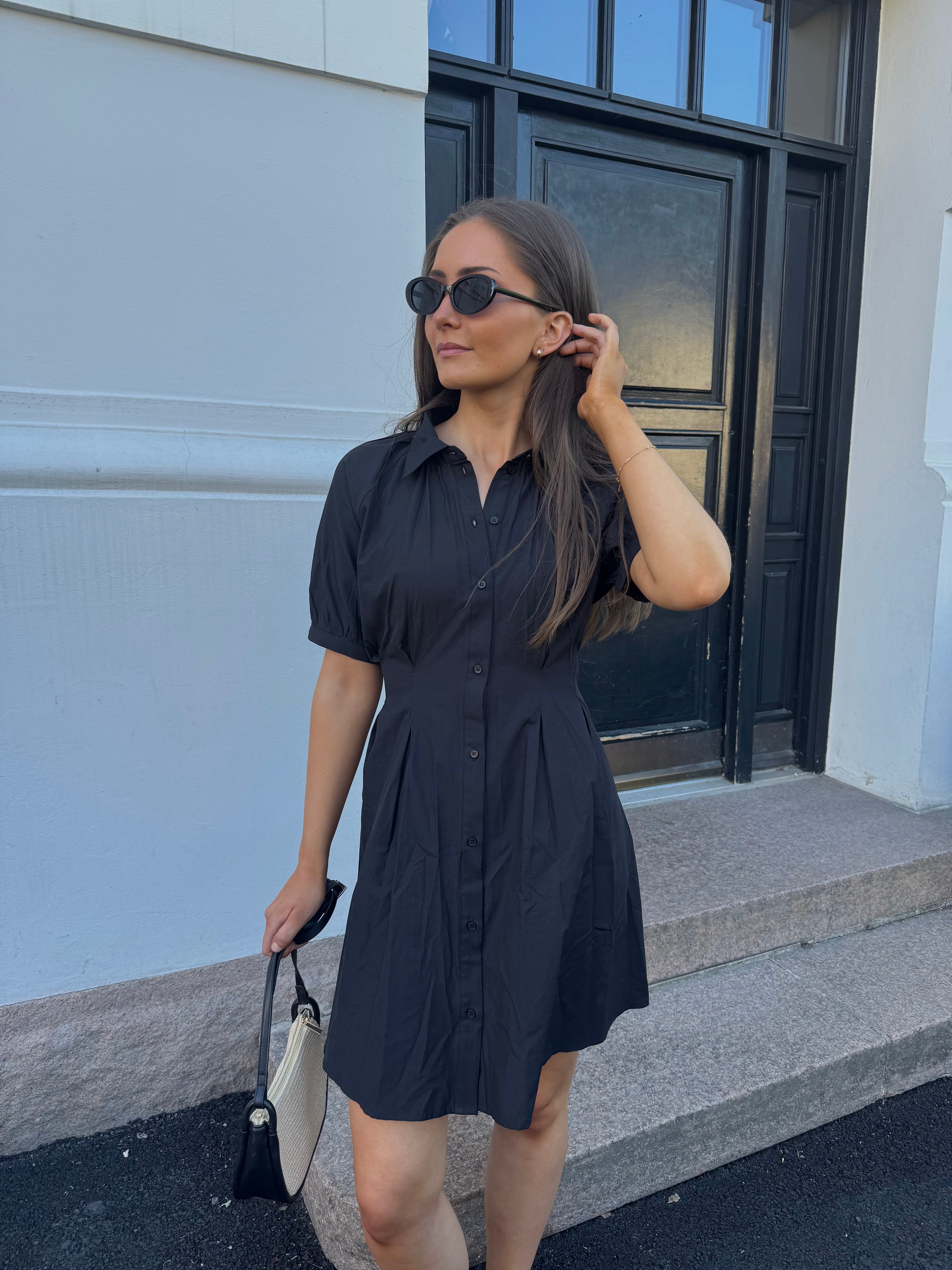 PCLAURA Short Dress - Black